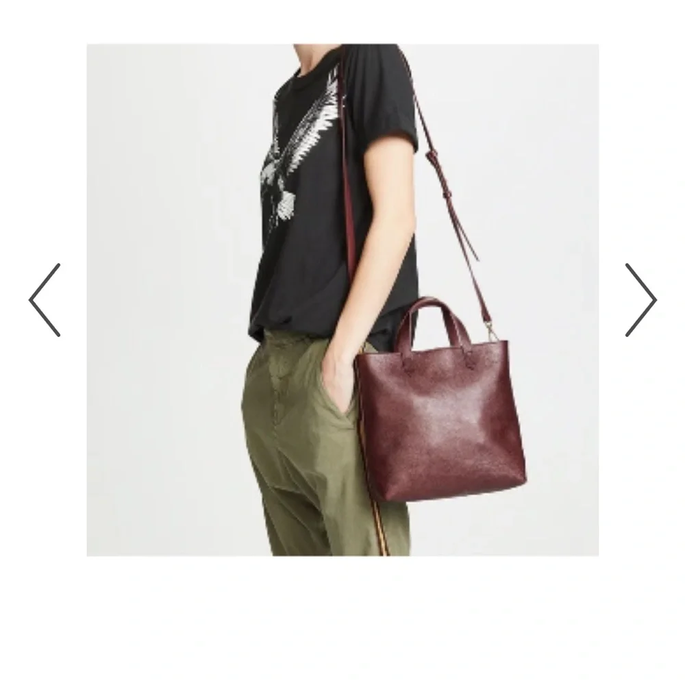 Madewell Zip Top Trasport Crossbody